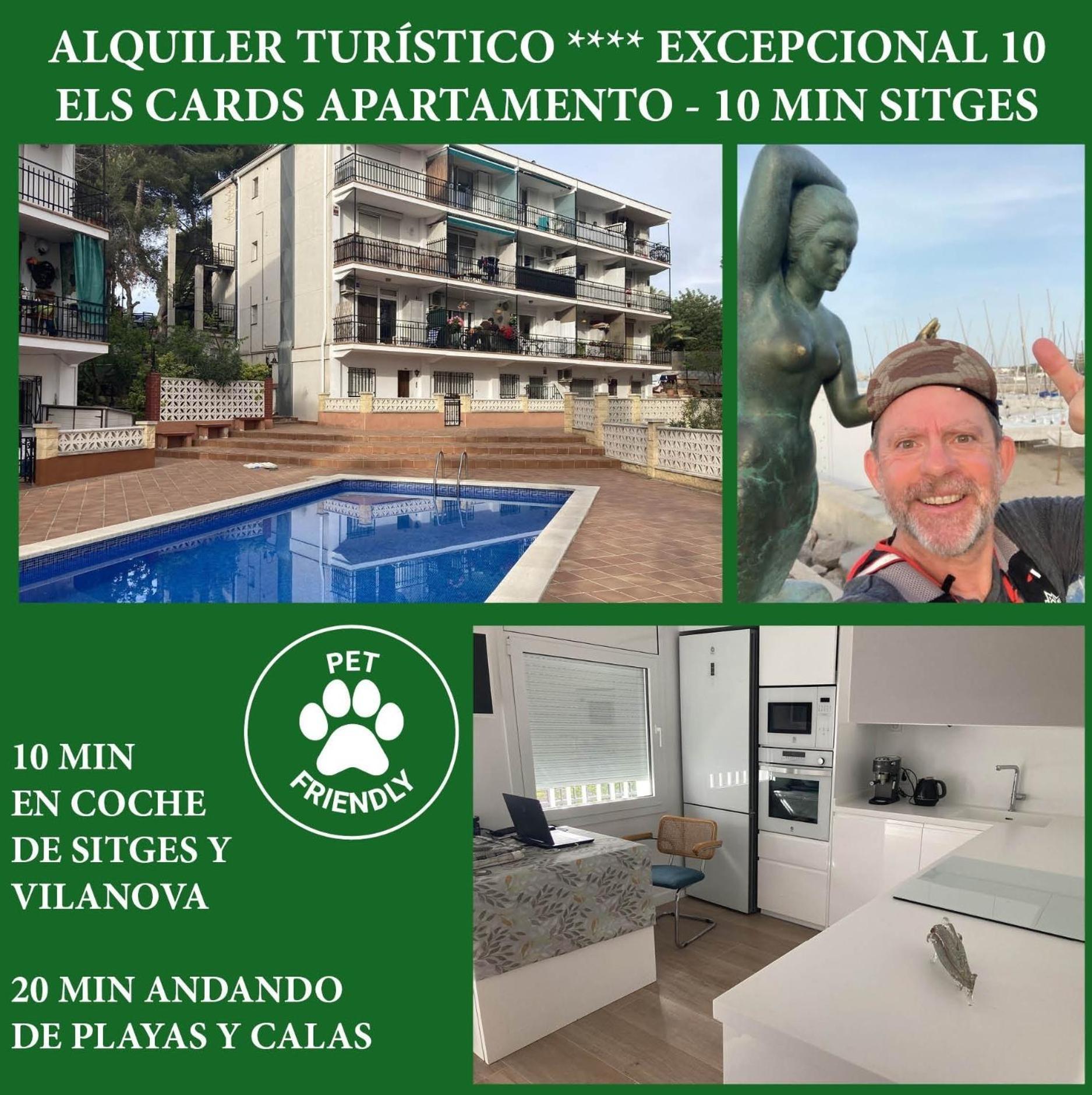 Apartamento 10 Min Sitges Puigmolto Dış mekan fotoğraf